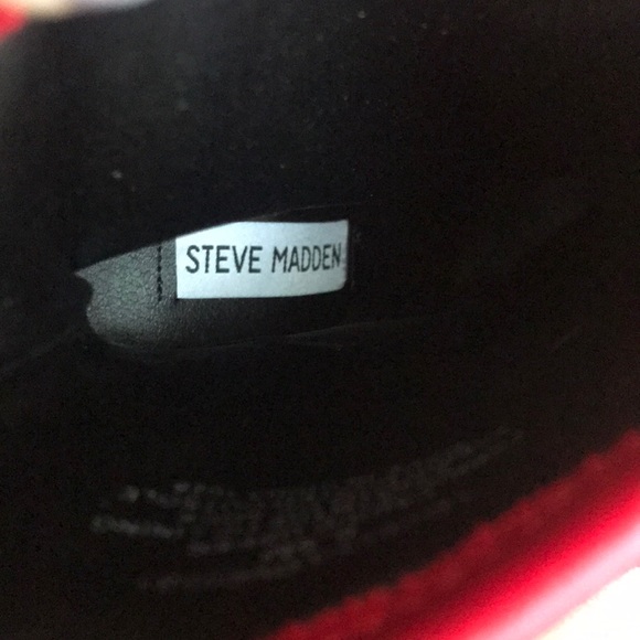 😍 STEVE MADDEN red stilettos booties! - Picture 4 of 5